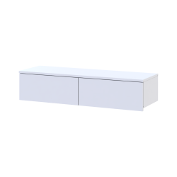 Dressing table Levia White 2S 100x32x22 